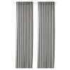 IKEA grey sound absorbing curtains