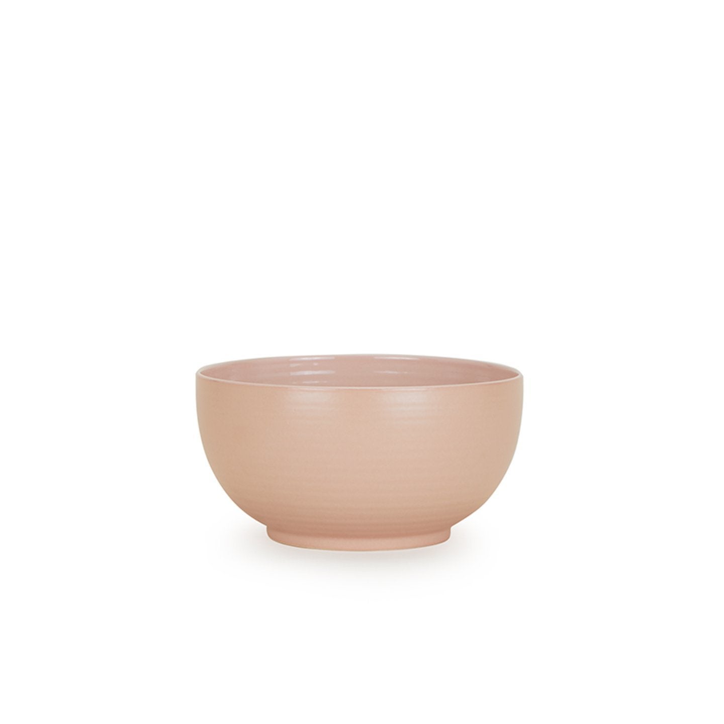 pink serving bowl