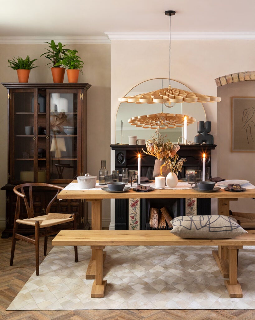 collected chic dining room