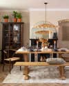 collected chic dining room
