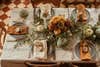 Rustic Thanksgiving table at Heloise Brion's place in Normandy, France