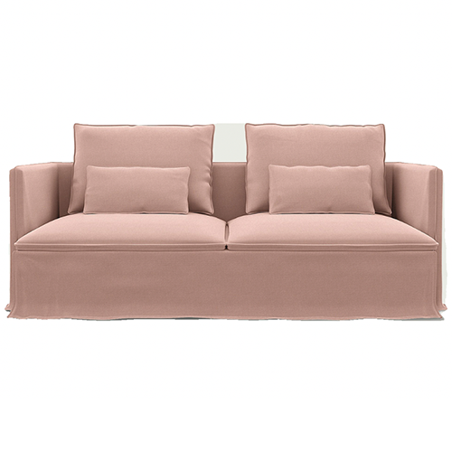 Pink Sofa Cushion Cover