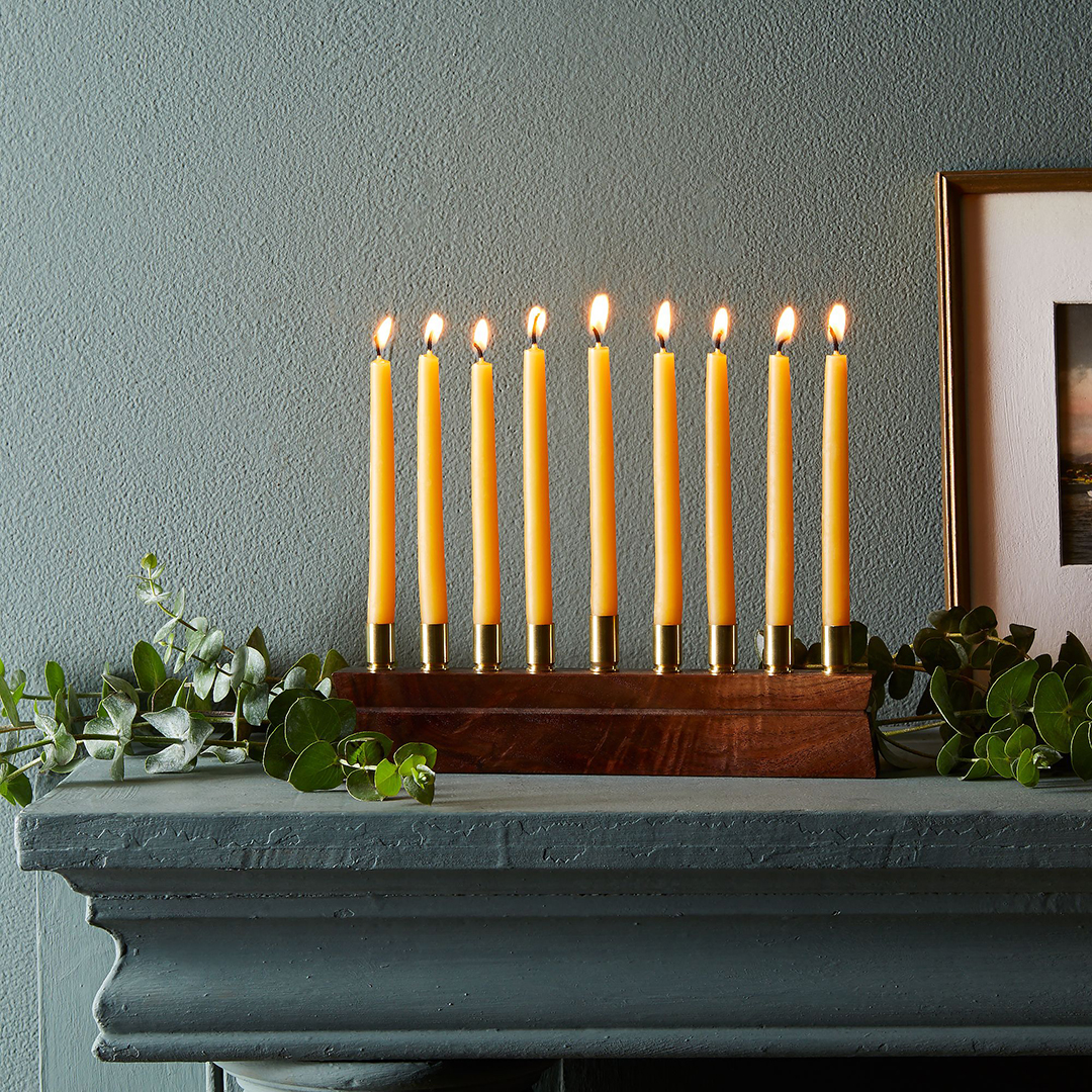The Best Hanukkah Menorahs to Keep Your Holidays Lit domino