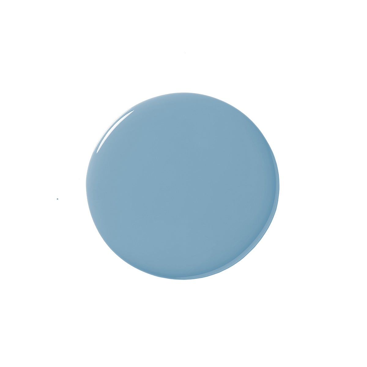 soft blue paint blob