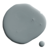 blue grey paint blob