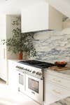 kitchen marble backsplash