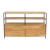 west elm industrial media console