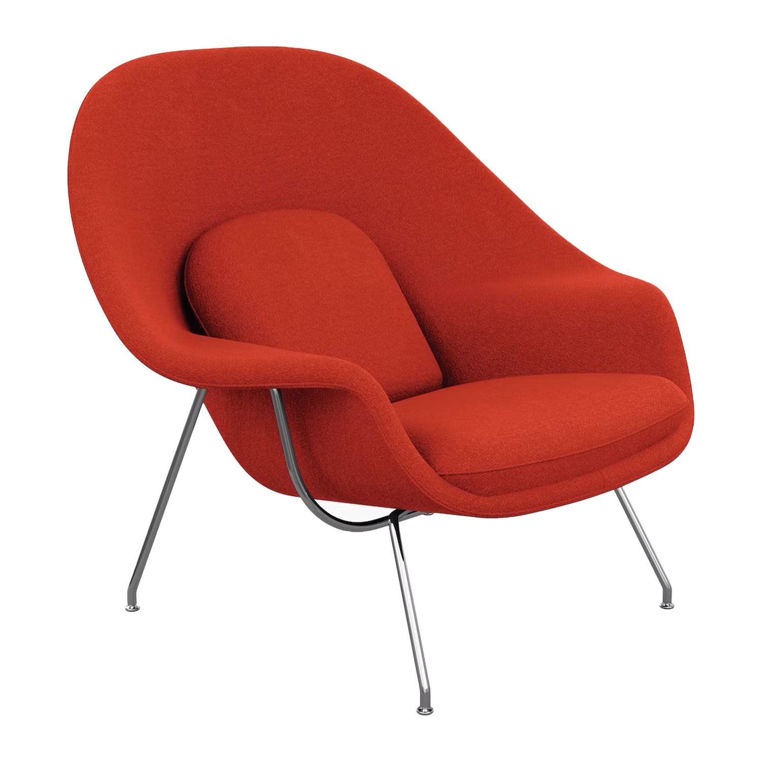 Red Knoll Womb Chair