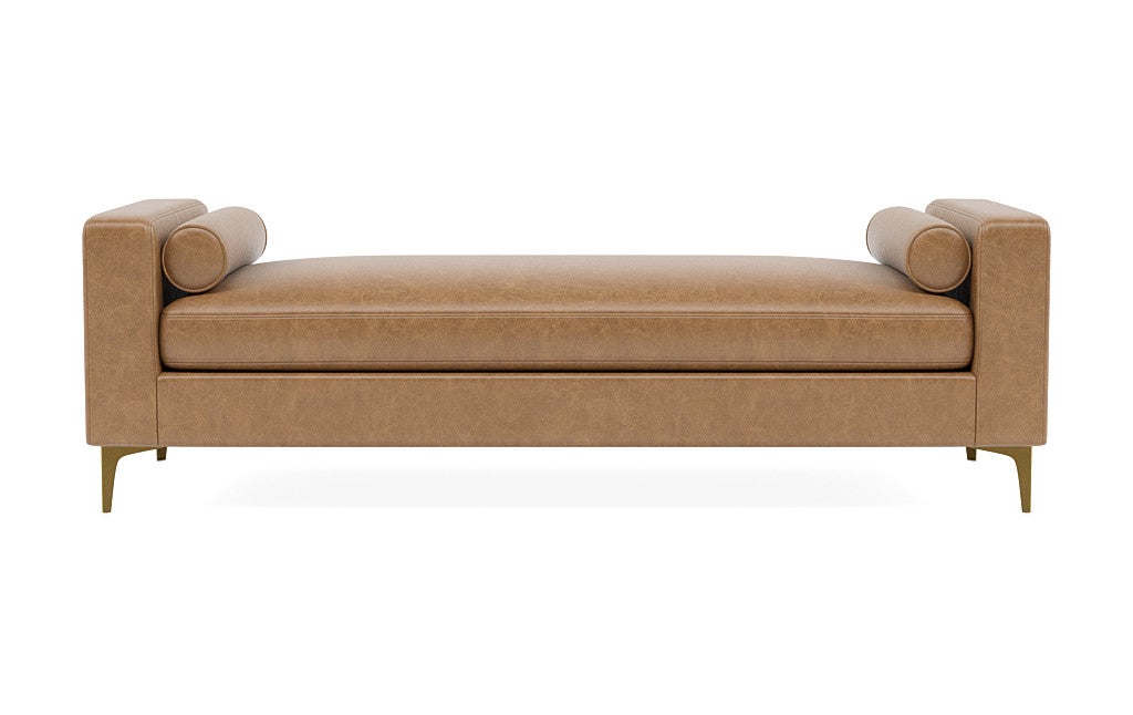leather daybed