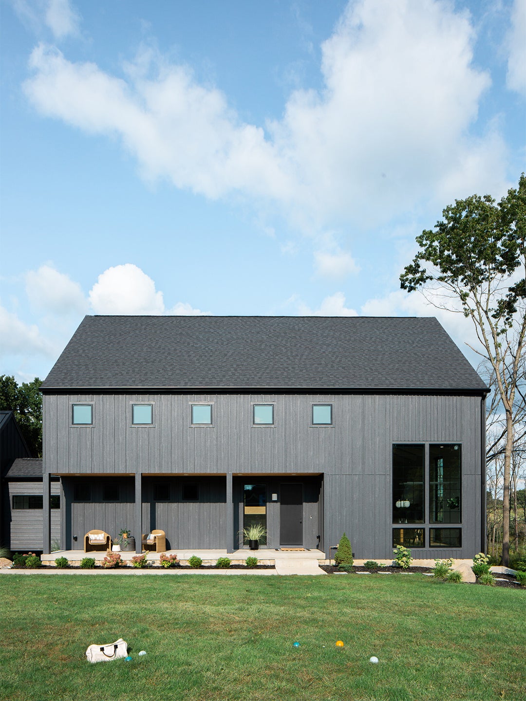 black barn exterior
