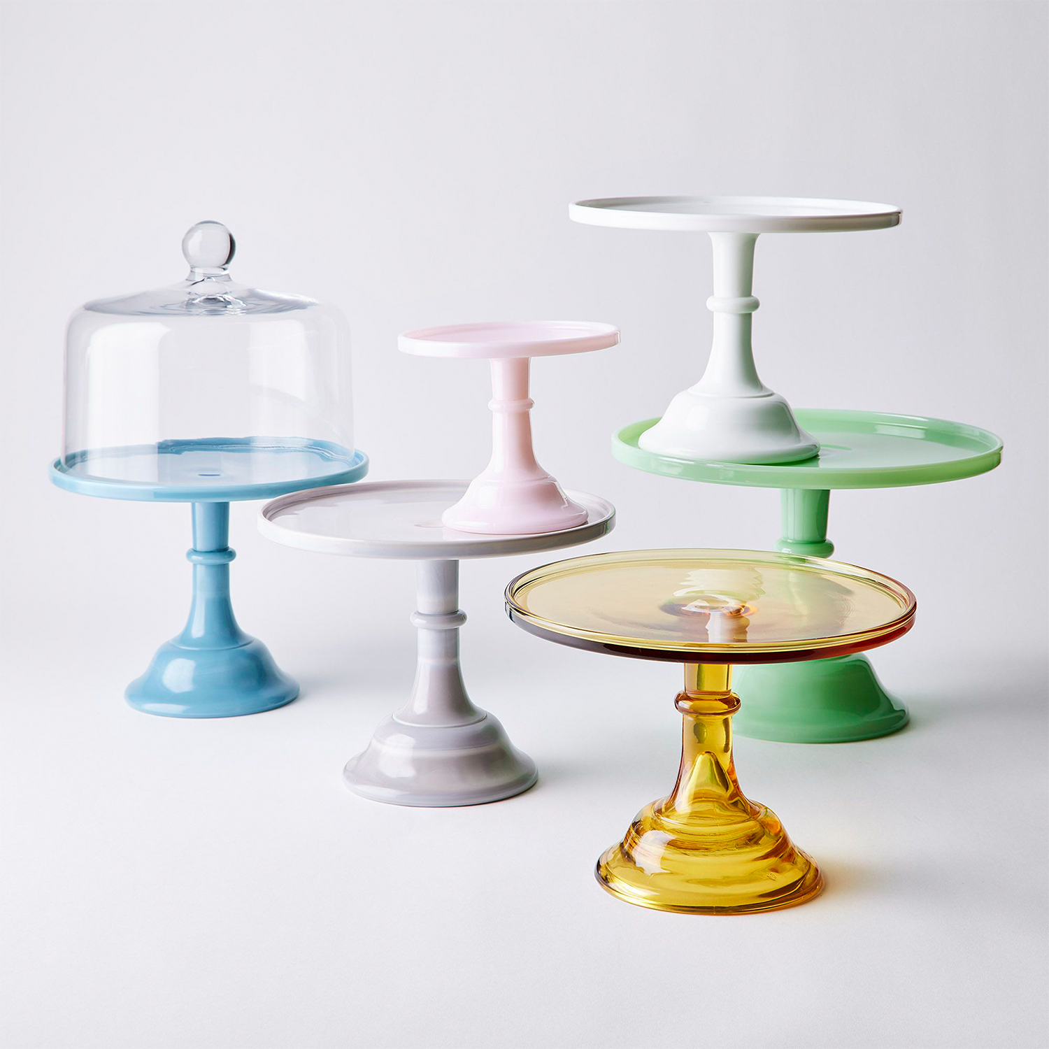 Colorful Cake Stands