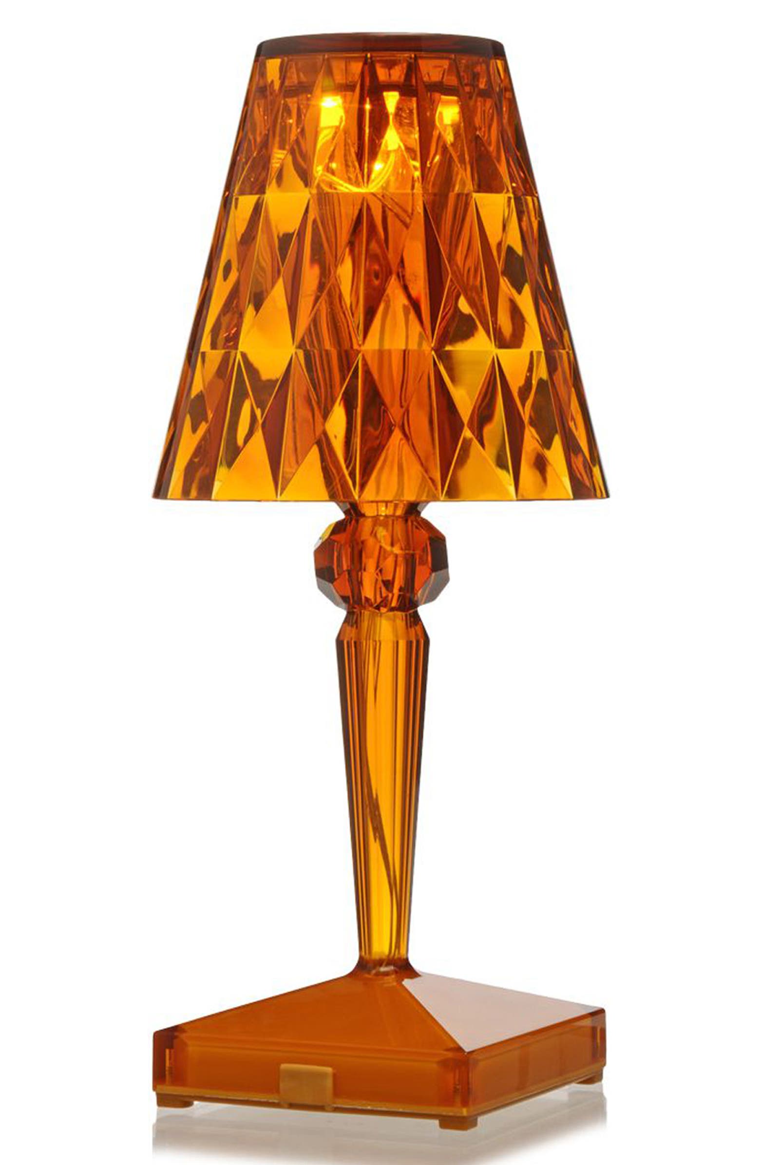 Crystalline Amber Lamp by Kartell