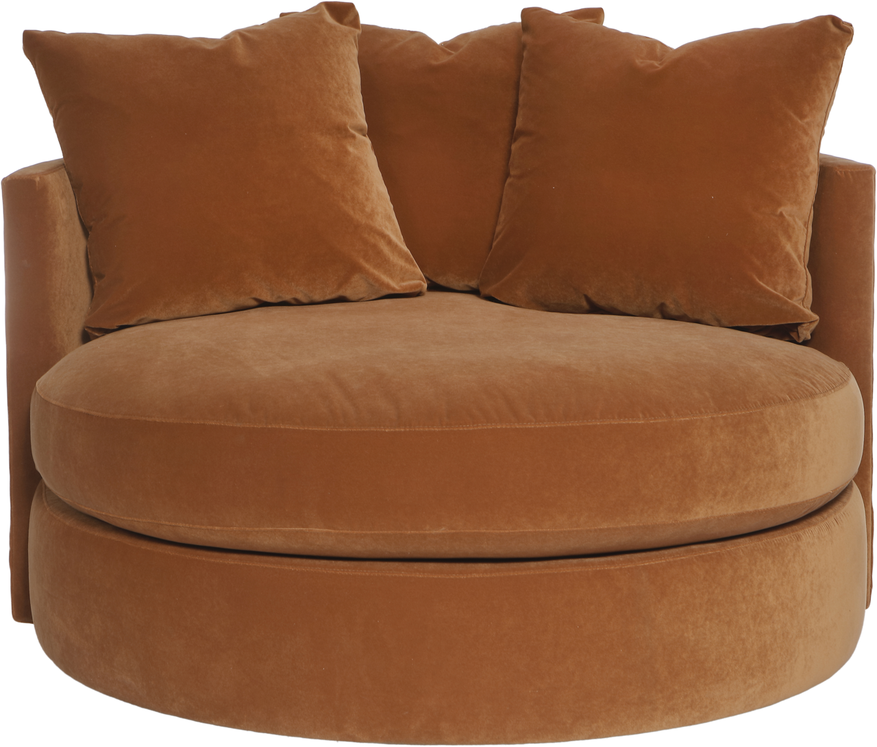 terracotta armchair