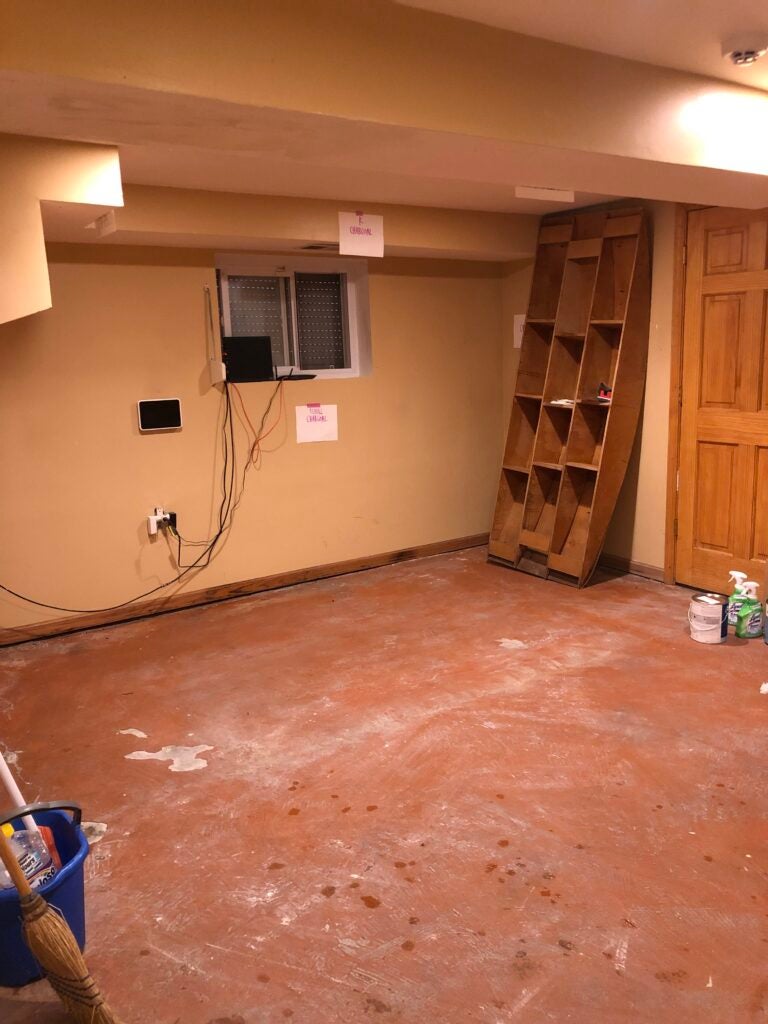 empty basement