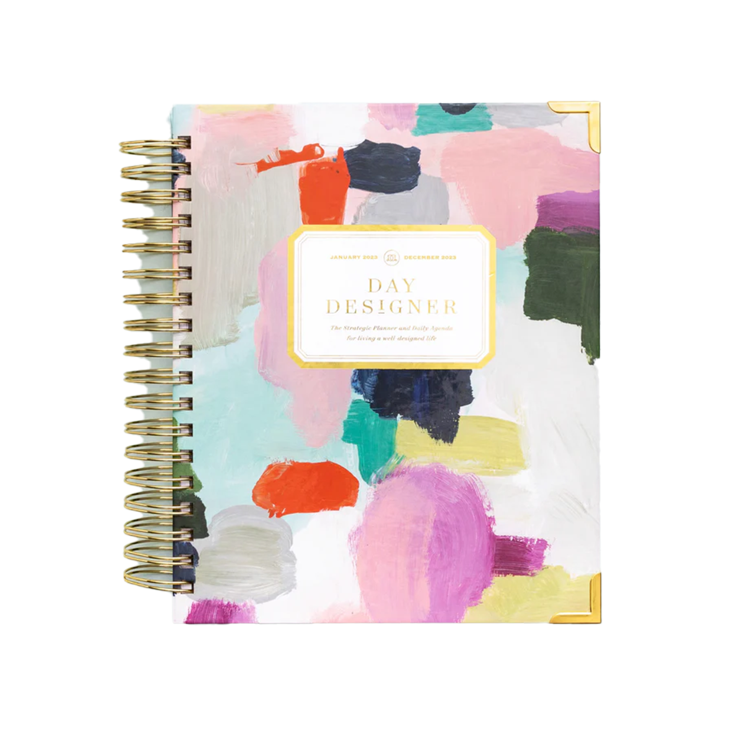 Painted Cover Day Designer Planner