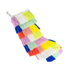 rainbow fringe stocking