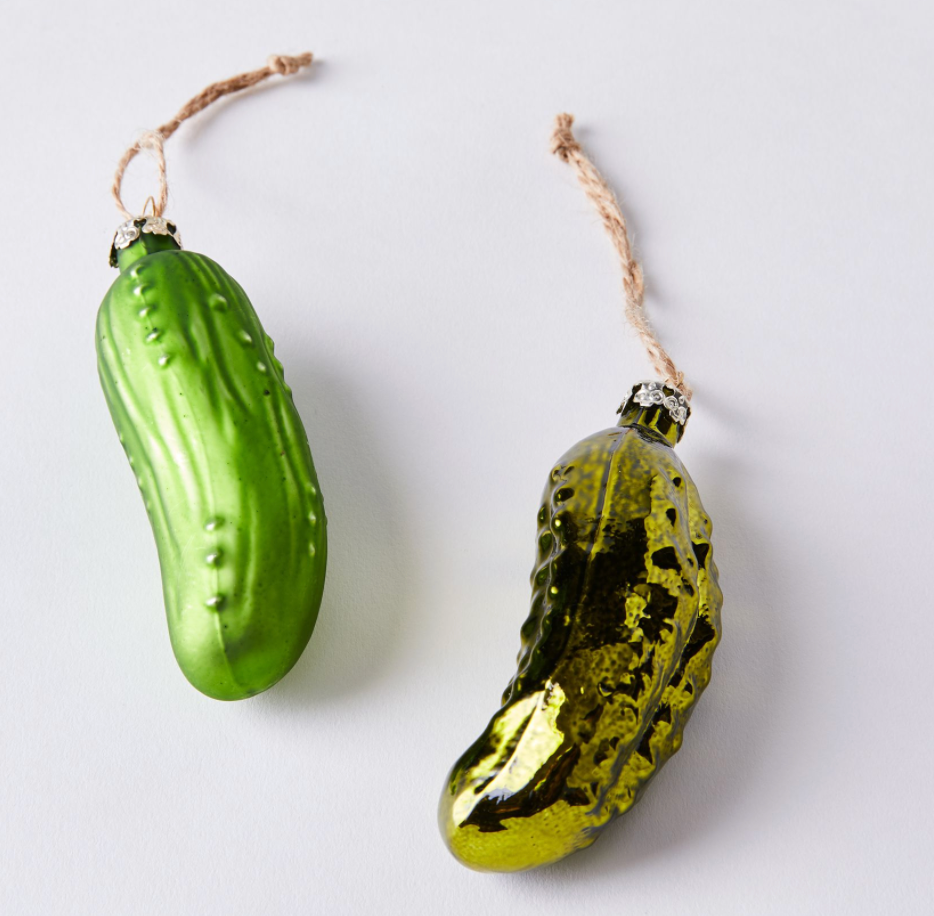 pickle ornaments