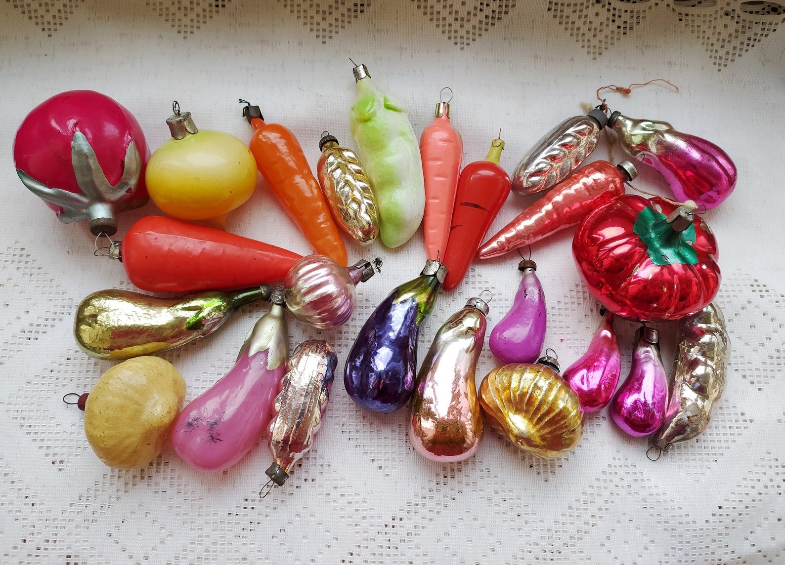 vegetable ornaments