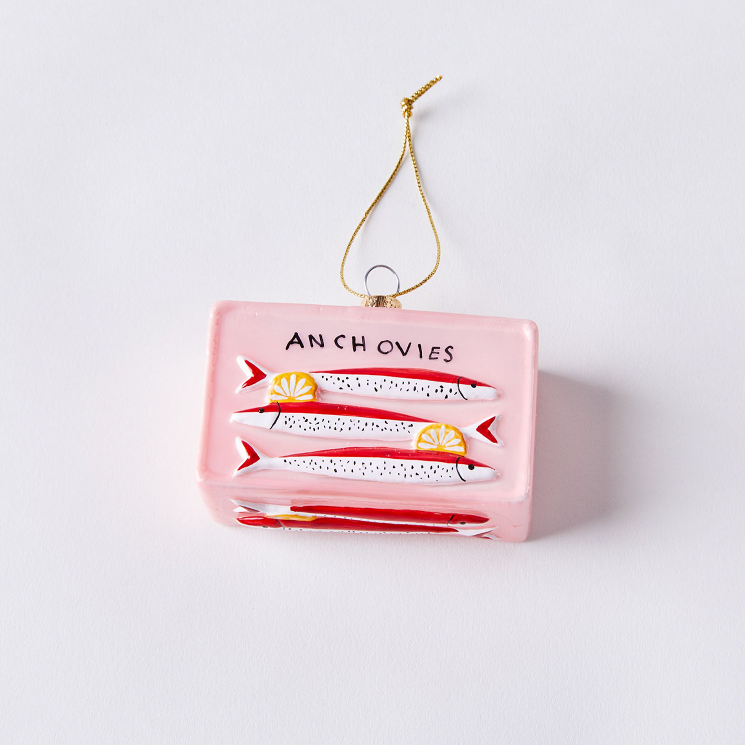 Anchovies Pink Ornaments