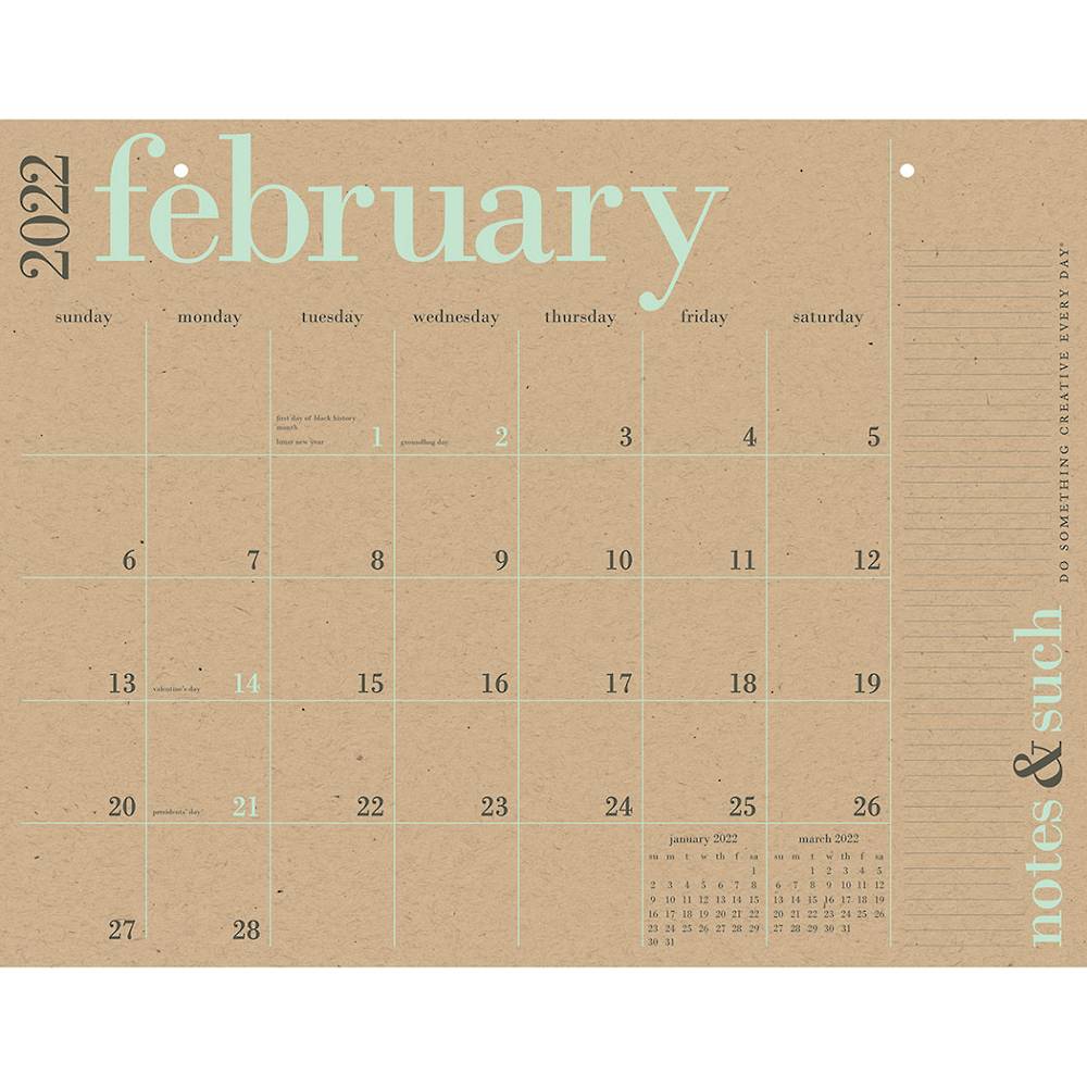 feb 2022 calendar page