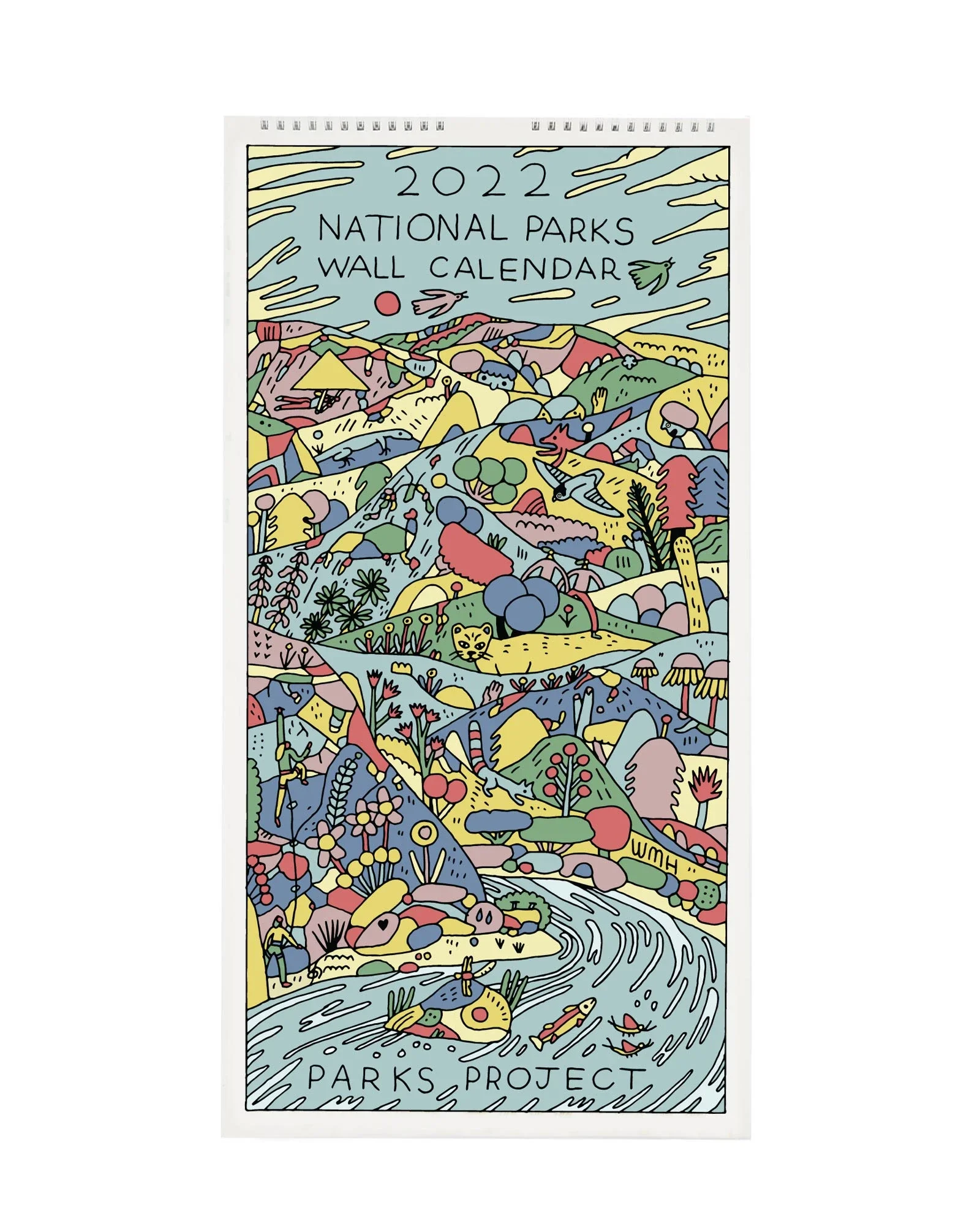 national parks calendar cover