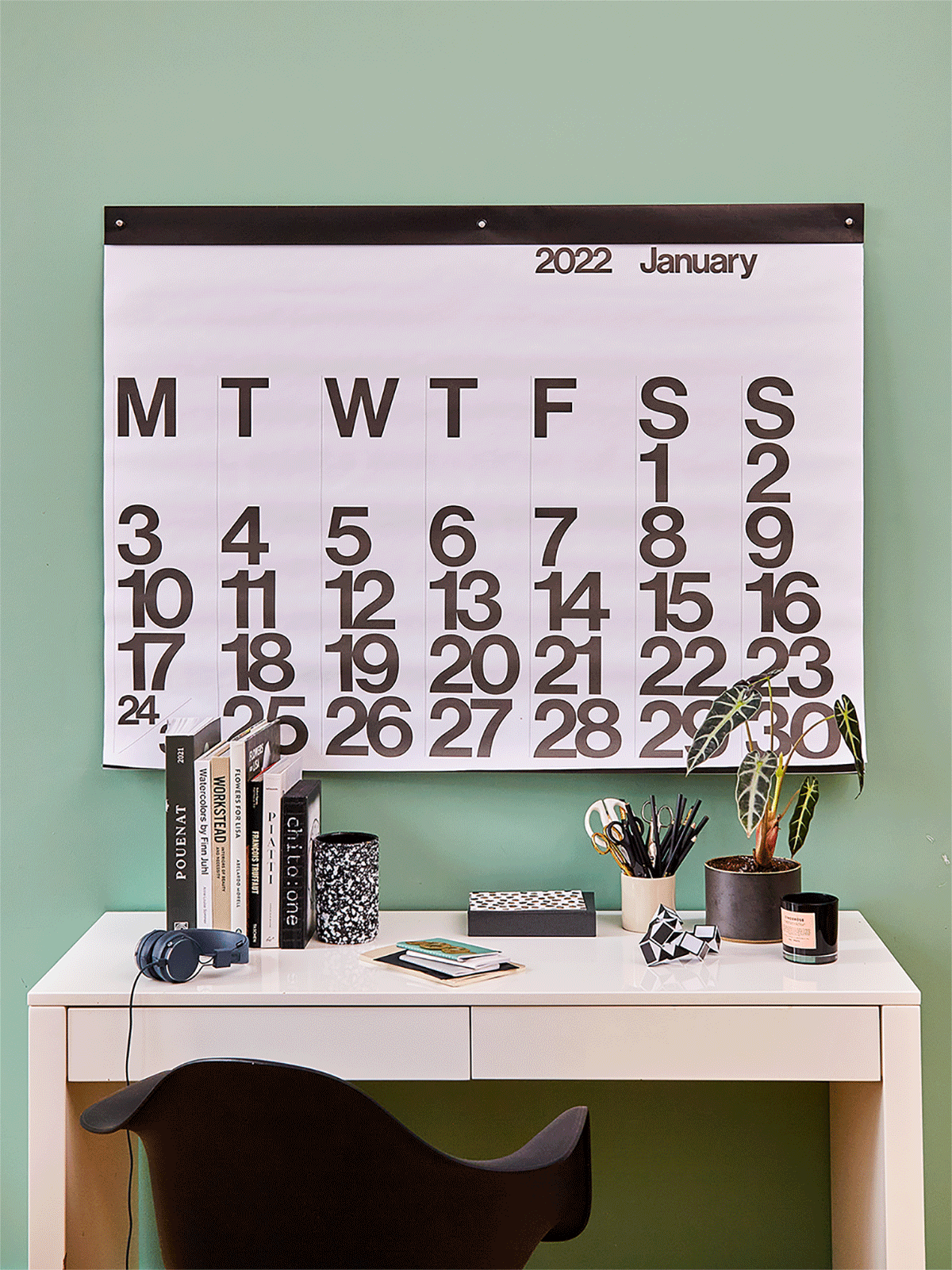 animated image of a wall calendar