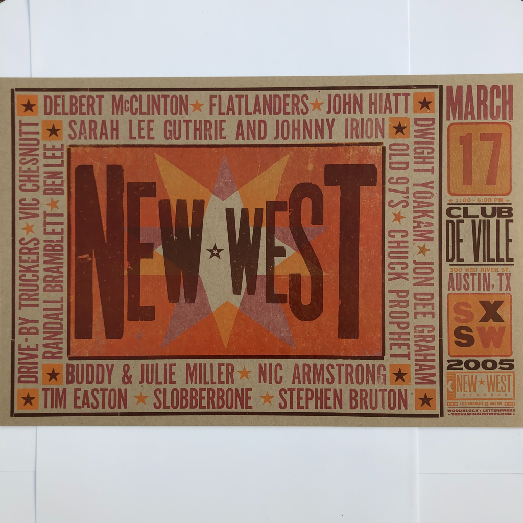 new west records poster