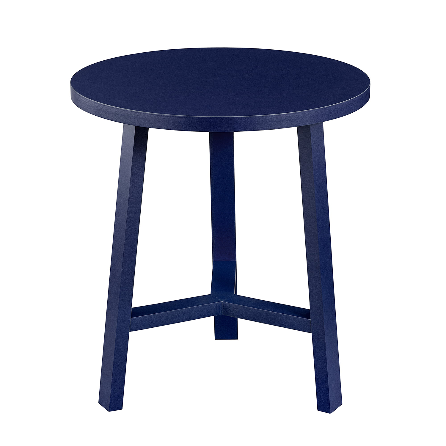 Mid-Century Modern Simple 3-Leg Round Side Table