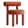 Modern Chair Gropius CS1 in Velvet Fabric by Noom