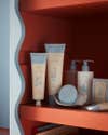 baby skin products on shelf