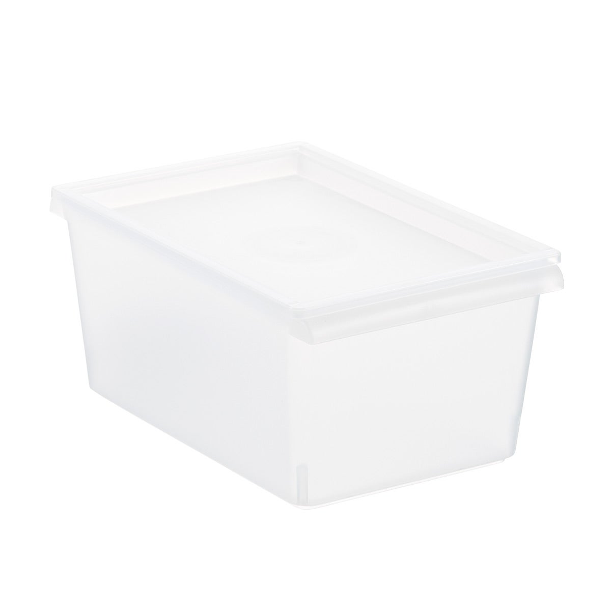 white storage bin