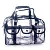 clear makeup bag with handles