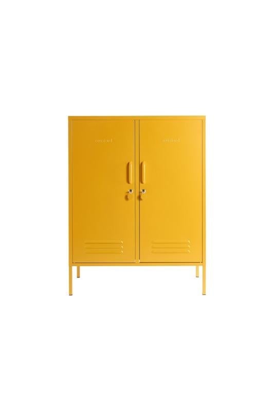 mustard locker cabinet