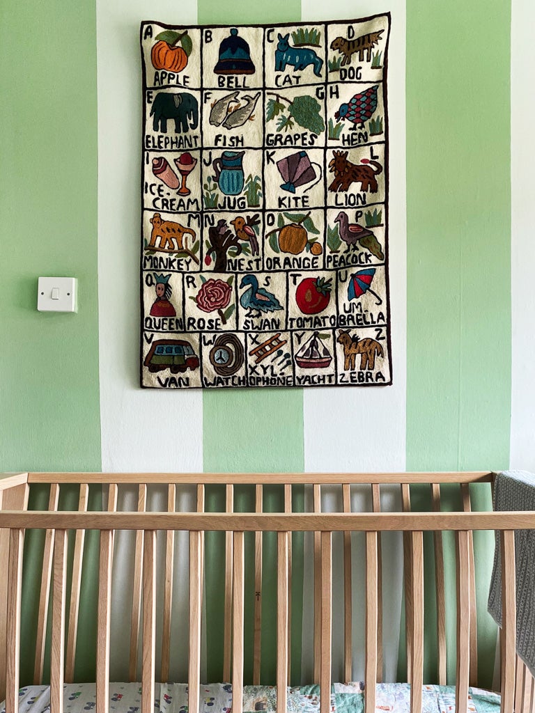 green striped nursery