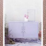 Lilac Locker TV Stand