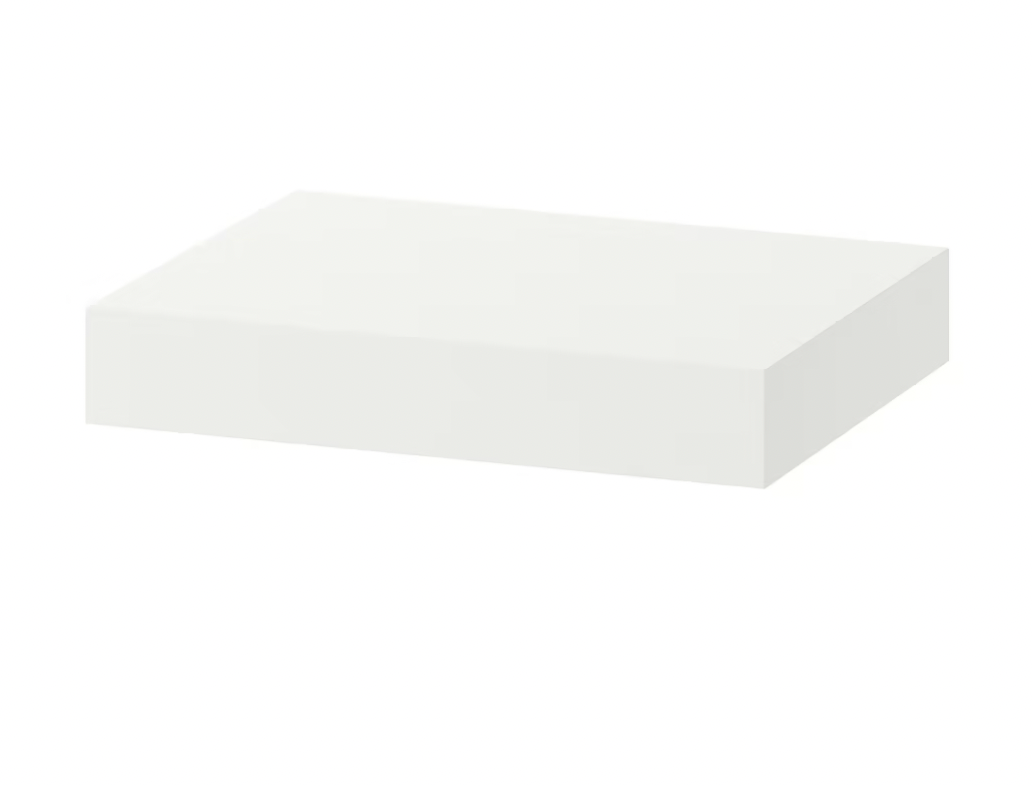 white ikea lack shelf