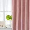 Light Pink Velvet Curtain Panel