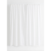 H&M Home White Curtains