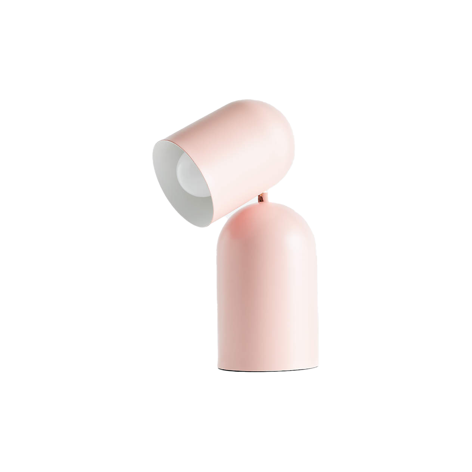 CB2 kids table lamp in pink