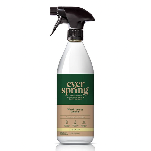 EverSpring Wood Floor Cleaner Green Spray Bottle