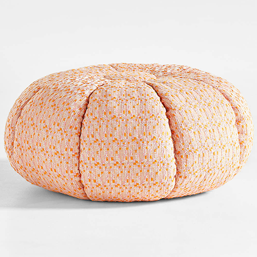 Peach Renn Pouf from Crate & Kids Collection