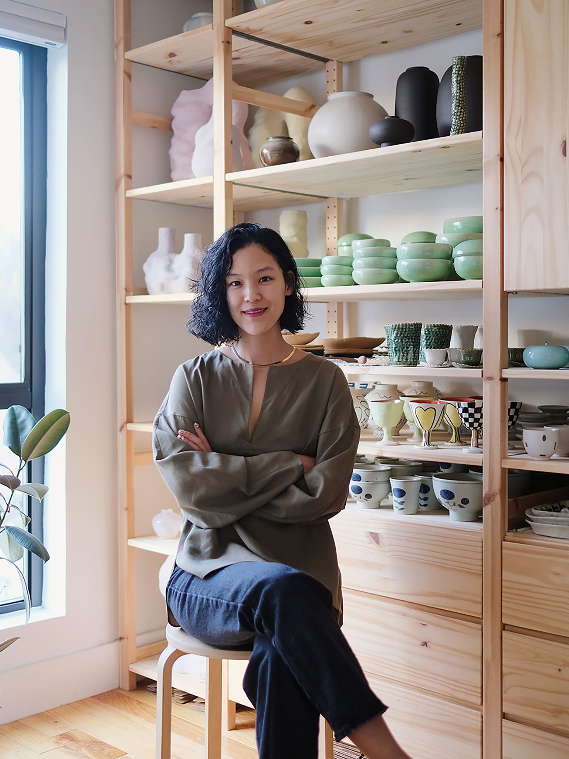 IKEA Shelving Puts the Studio Kos Founder’s Precious Korean Finds on Display