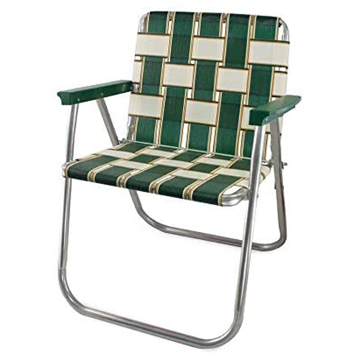 Green Webbing Picnic Chair