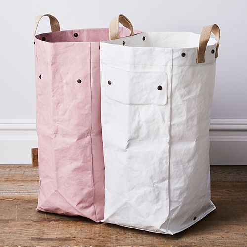 Food52 Set of Two Paper Laundry Bags