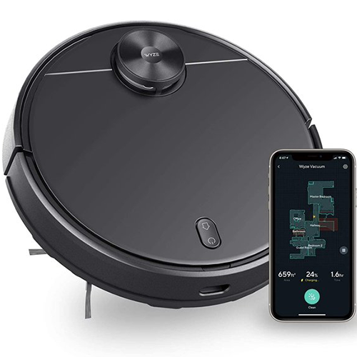 Wzye Robot Vacuum with Mapping App