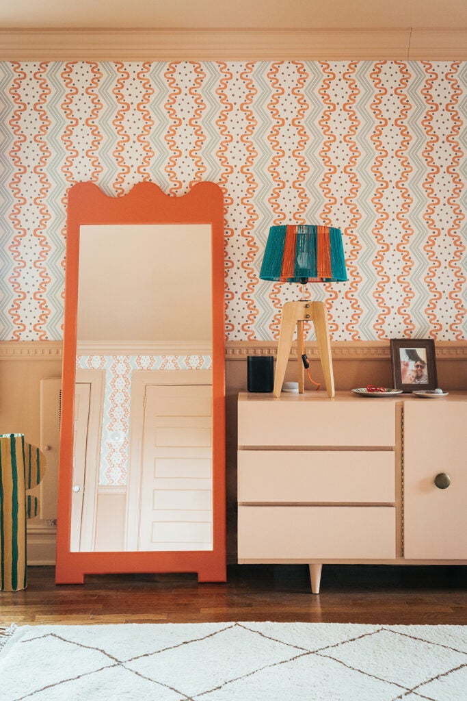 A Trip to MoMA (and the Homeowner’s Closet) Sparked This Pattern-Heavy Bedroom Refresh