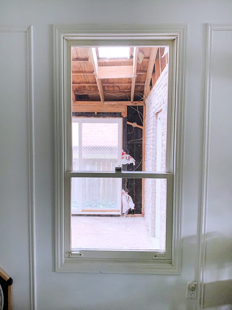 Cutting Her Sunroom in Half Gave This Homeowner a Multifunctional Mudroom