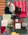Fabric and material inspiration for Catbird Brooklyn