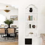 spanish arched bookcase