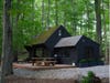 black cabin